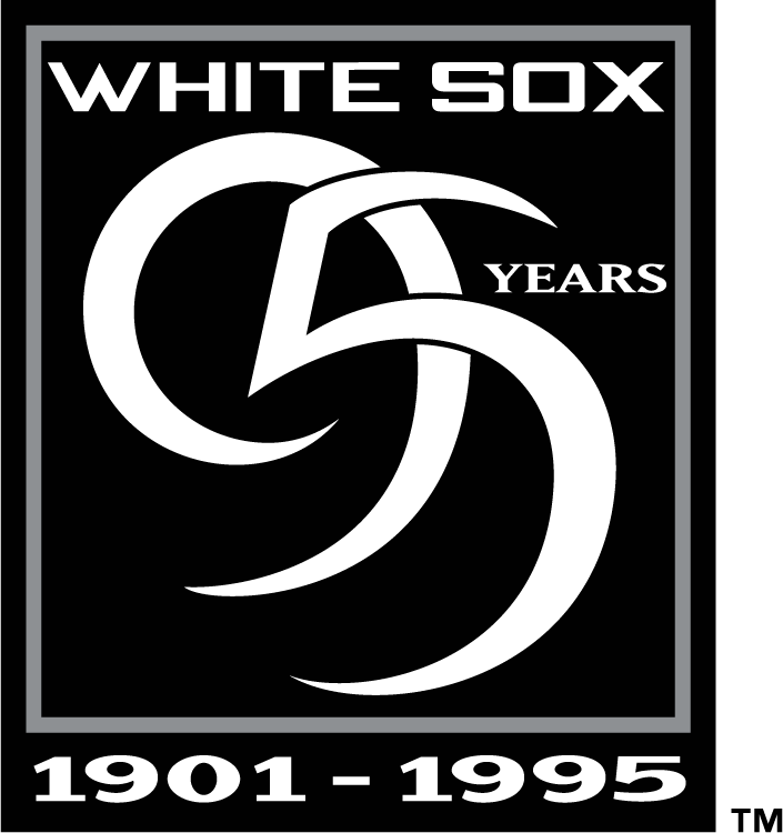 Chicago White Sox 1995 Anniversary Logo 02 vinyl decal